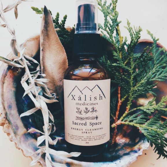 XÁLISH MEDICINES - SACRED SPACE SMOKELESS SMUDGE SPRAY | CEDAR & SAGEBRUSH