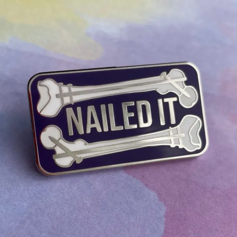 Rad Girl Creations -  Nailed It Pin