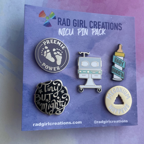 Rad Girl Creations -  Nicu Pin Pack