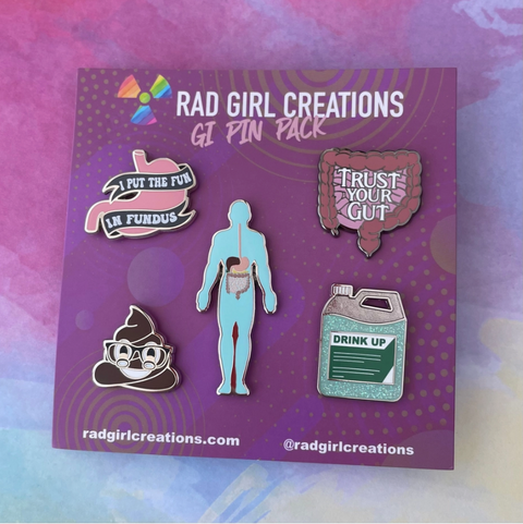 Rad Girl Creations -  Gi Pin Pack