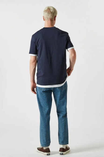 MEN's MINIMUM - AARHUS SS T-SHIRT | NAVY BLAZER