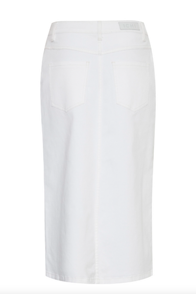 ICHI - IHZIGGI SKIRT | BLANC DE BLANC