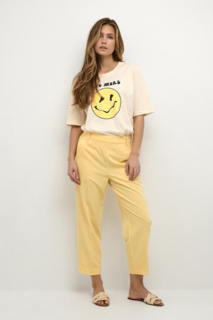 Kasakura Hw Cropped Pants | Pale Banana