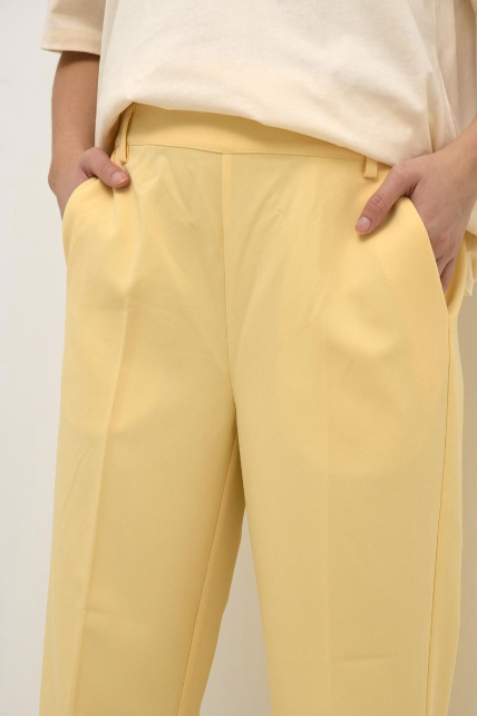 Kasakura Hw Cropped Pants | Pale Banana