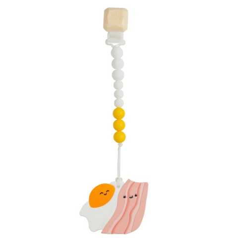 Silicone Teether Gem Set | Bacon And Egg