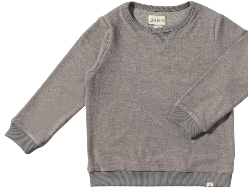 ME & HENRY - TARQUIN SWEATSHIRT | GREY COSY