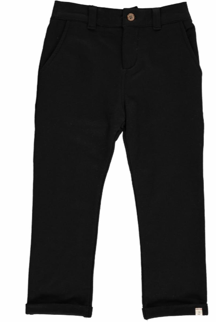 Me & Henry - Jonathan Jersey Pants | Black