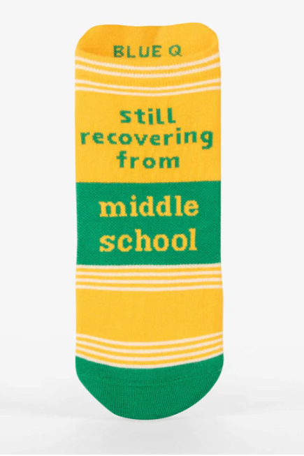 Middle School | Sneaker Socks In 2 Sizes