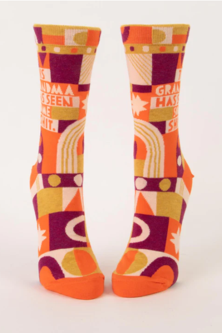 Grandma's Seen Some Sh*T | Women's Crew Socks