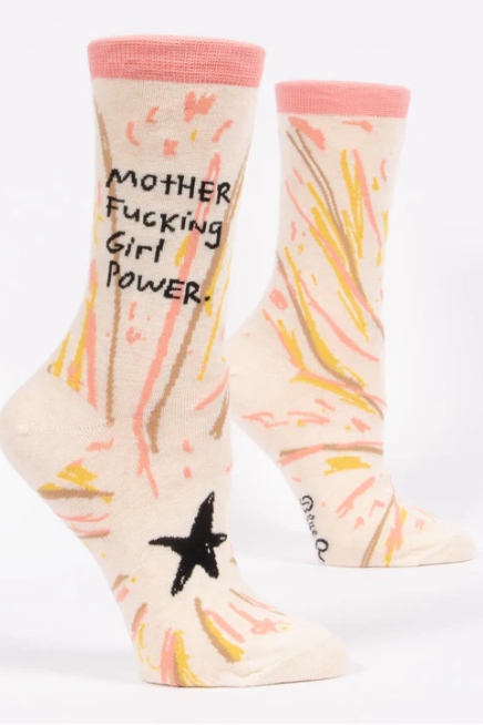 Motherf*Cking Girl Power | Swomen's Crew Socks