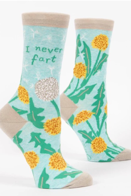 I Never Fart | Women's Crew Socks