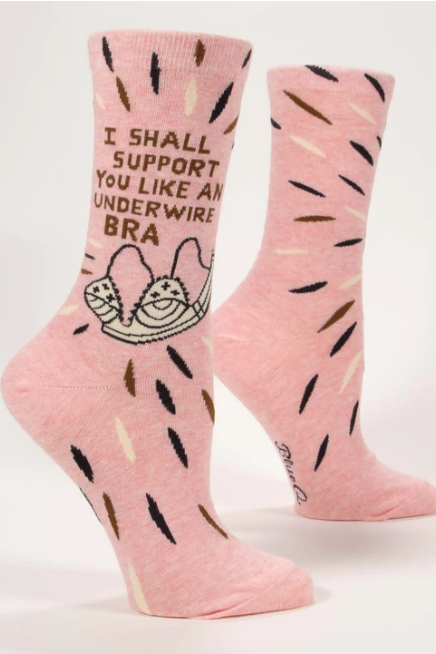 Support You Like An Underwire Bra | Women's Crew Socks