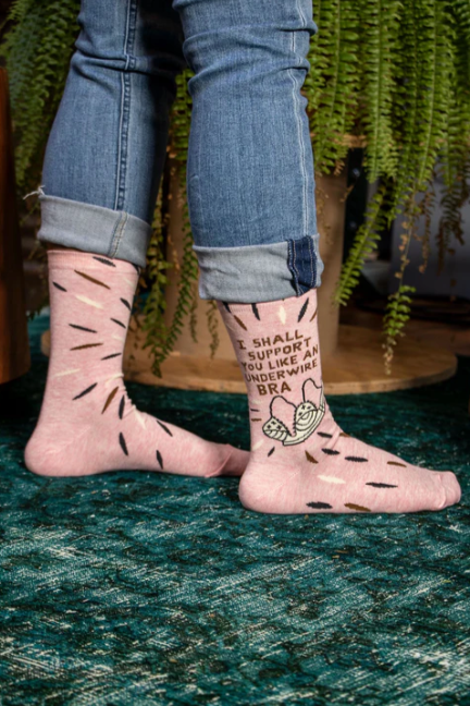 Support You Like An Underwire Bra | Women's Crew Socks