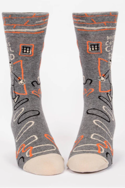 Here Comes Cool Dad | Men's Crew Socks