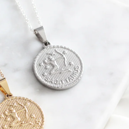 Silver Zodiac Necklace | Pisces Or Sagittarius