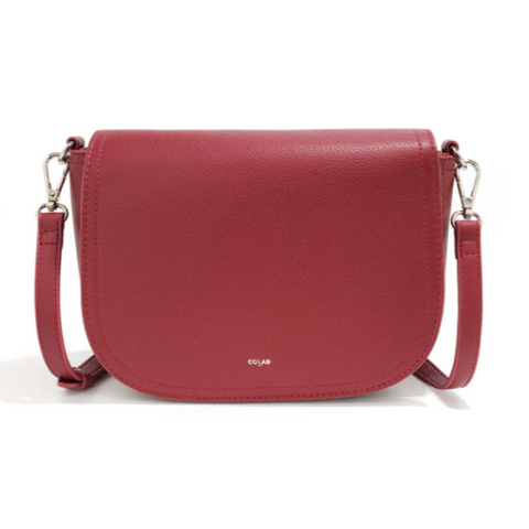 Janni Flap Crossbody #7275 | Pomegranate