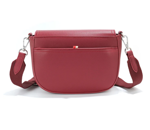 Janni Flap Crossbody #7275 | Pomegranate