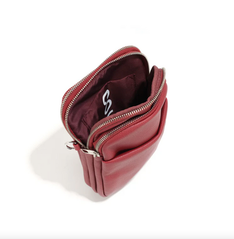 The Park Lane Crossbody #6811 | Pomegranate