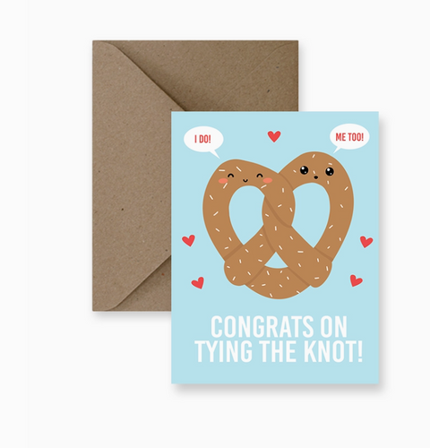 Congrats On Tying Knot Wedding | Card