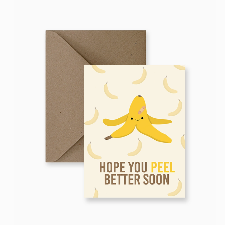 IMPAPER - PEEL BETTER SOON CARD