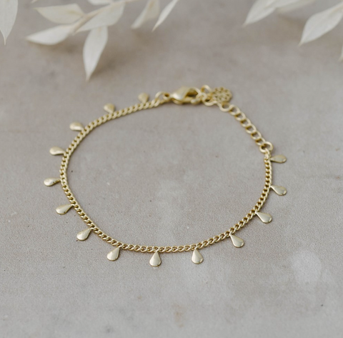 Caprice Fringe Bracelet  | Gold Or Silver