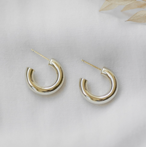 Ample Hoops | Gold Or Silver