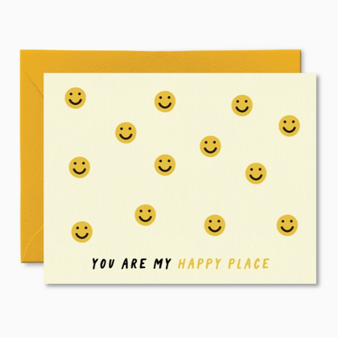 You Are My Happy Place Card