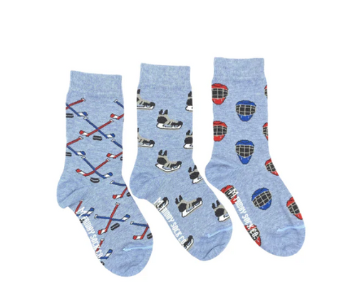 Kids Mismatched Socks | Hockey Sticks