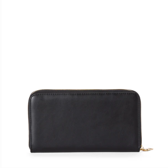 SKYLA - NOA VEGAN WALLET | BLACK