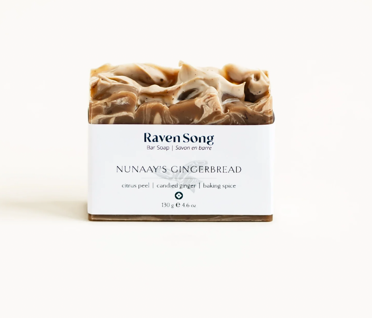 RavenSong Nunaay's Gingerbread Soap |Citrus Peel + Candid Ginger + Baking Spice