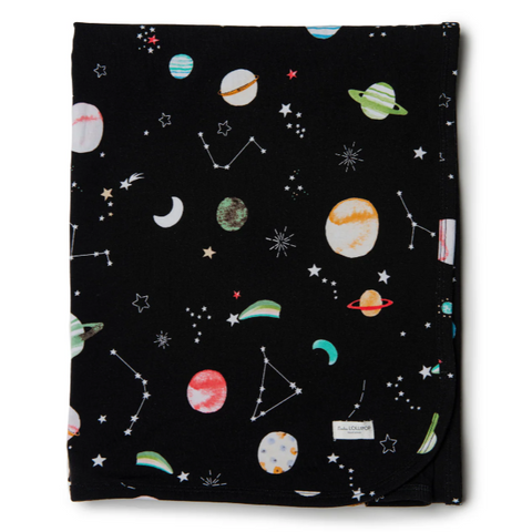 Stretch Knit Blanket | Planets