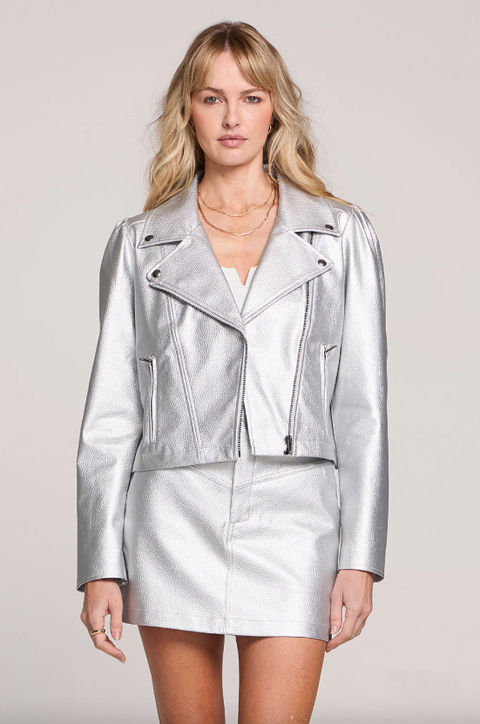 Marrita Jacket | Silver