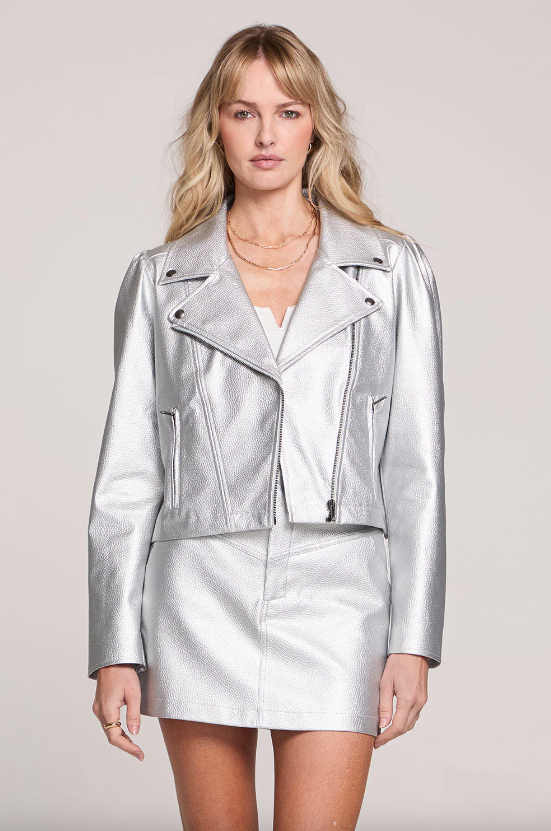 SALTWATER LUXE - MARRITA JACKET | SILVER