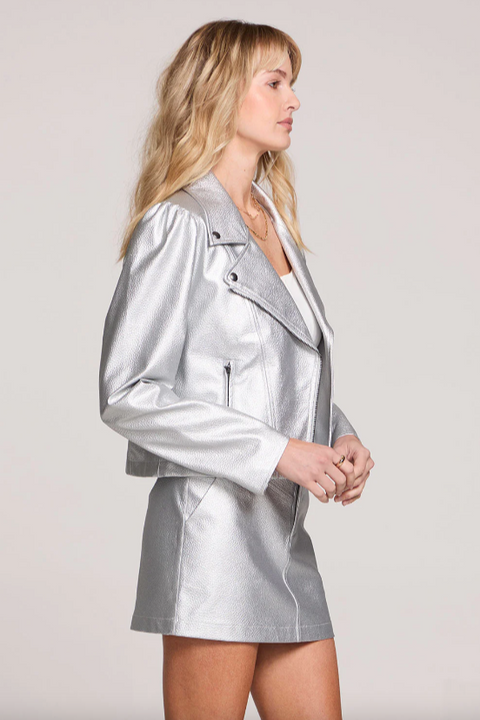 Marrita Jacket | Silver