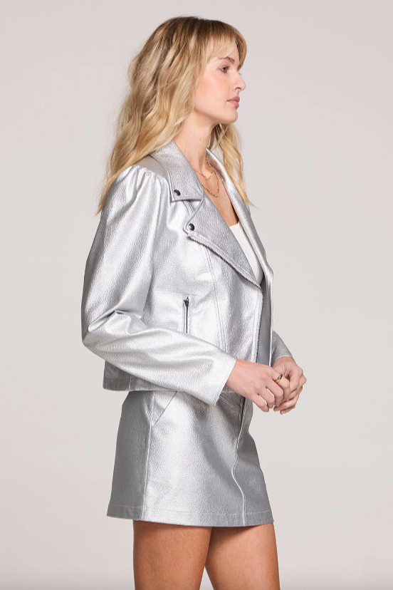 SALTWATER LUXE - MARRITA JACKET | SILVER