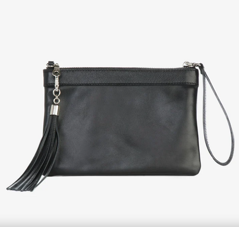 Brave Real Leather - Sanira Bag | Smooth Black