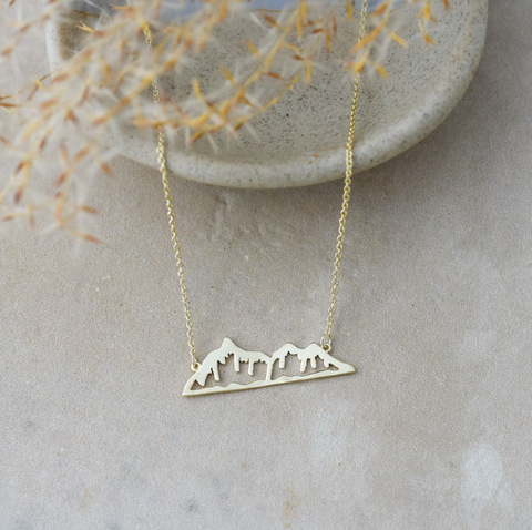 Cypress Necklace | Gold, Silver