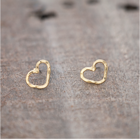 Amore Studs | Gold Or Silver