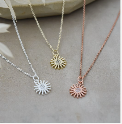 Sunrise Necklace | Gold Or Silver