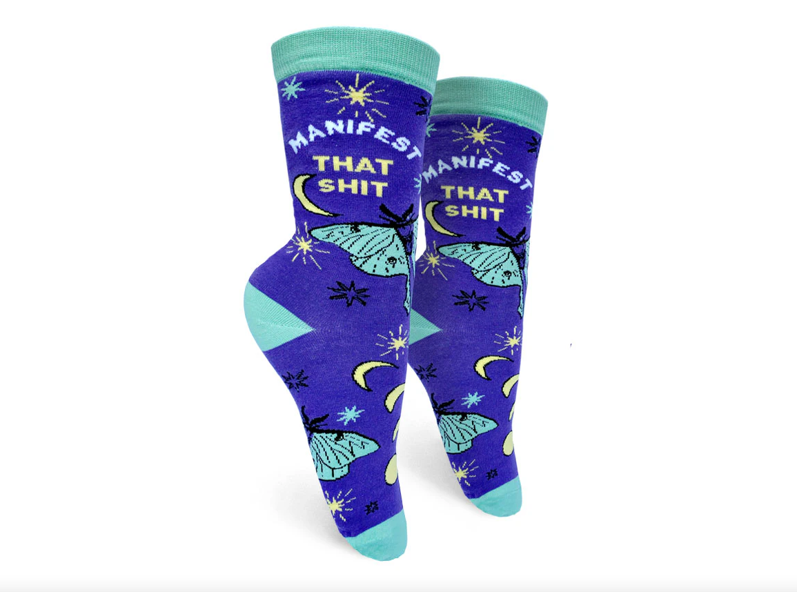 GROOVY THINGS - WOMEN'S SOCKS | MANIFEST THAT SH*T