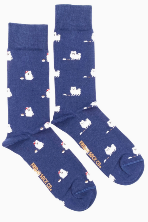 Womens Mismatched Socks | Pomeranian