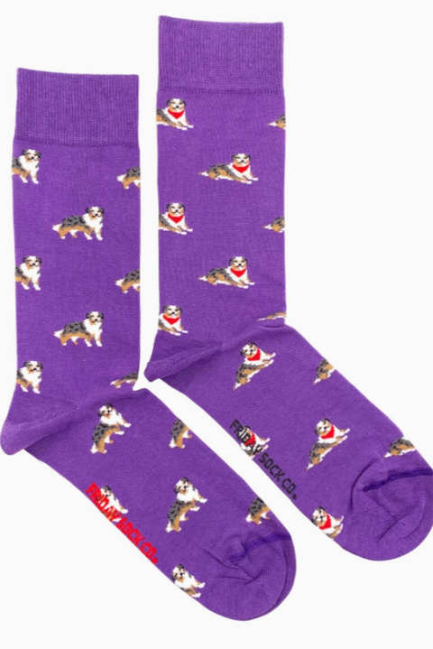 Women'S Mismatched Socks | Australian Shepherd