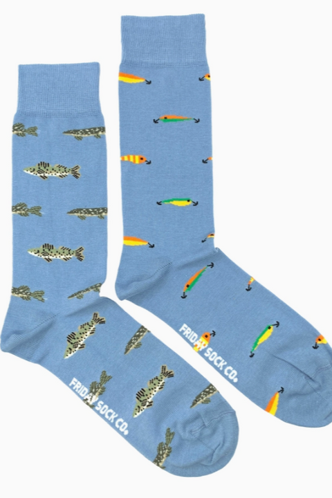 Men'S Mismatched Socks | Fishing and Fishing Lures