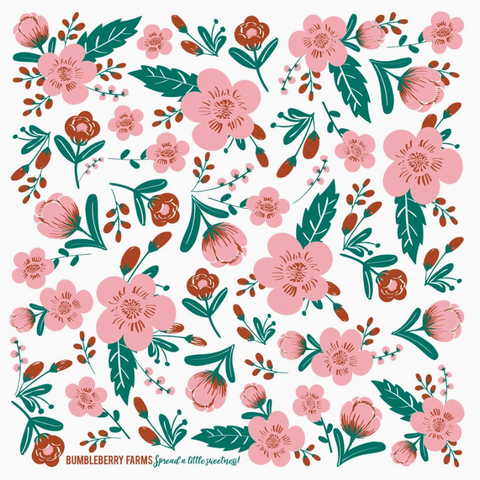 Kitchen Towel | Pink Floral