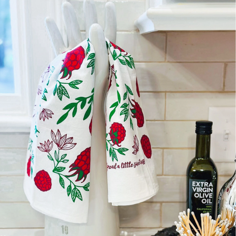 Kitchen Towel | Raspberry Fruit