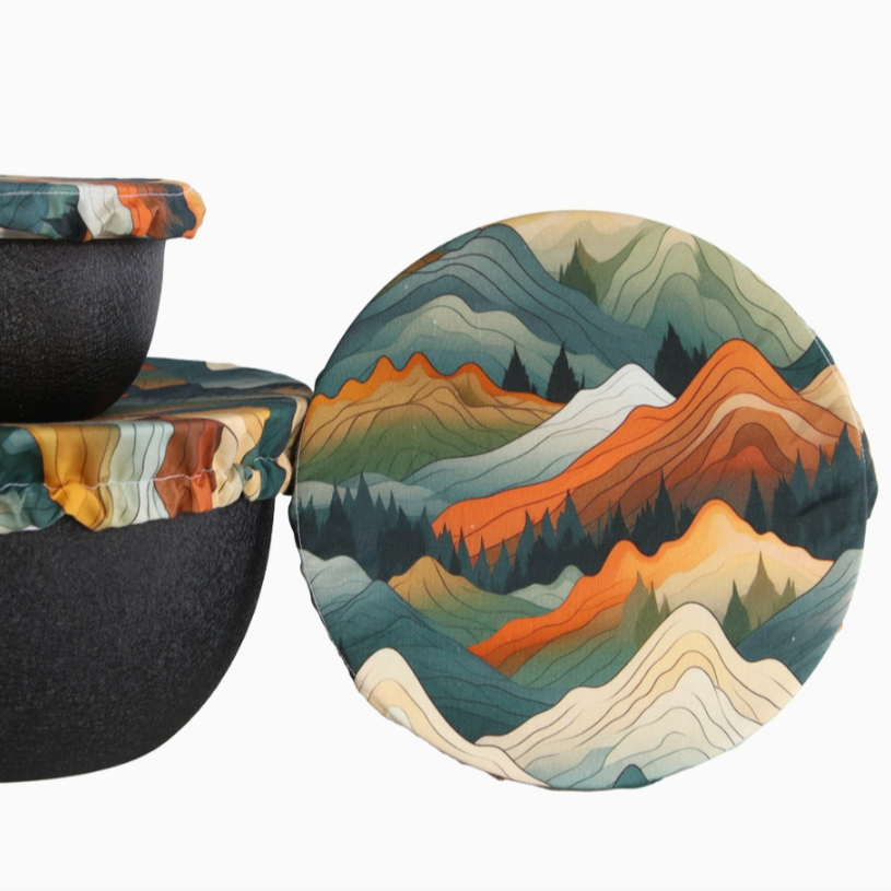 Bowl Cover Set | Mountains