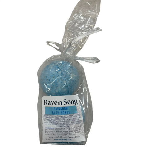 Rainsong 2-Pack Bath Bomb | Sea Salt + Agave + Vetiver