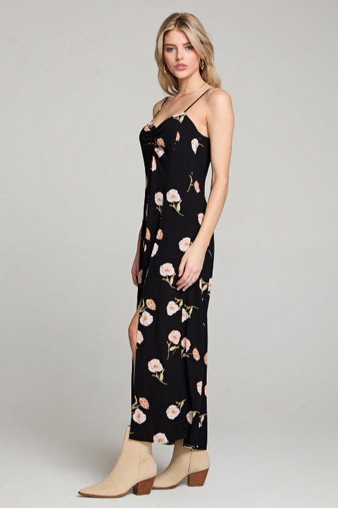 Romie Midi Dress | Black