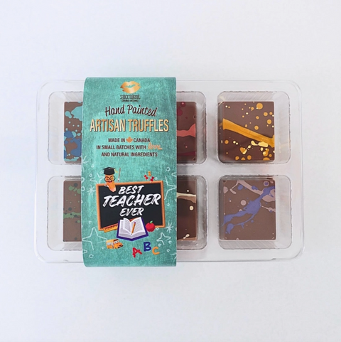 Box of 6 Truffles | Teacher Gift