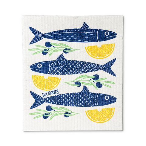 Fish & Lemons | Swedish Dishcloth 2 Pack